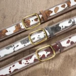 Ceinture motif vache