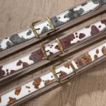 Ceinture motif vache