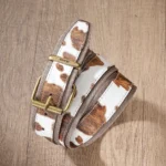 Ceinture motif vache