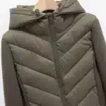 Doudoune femme légère matelassée à capuche