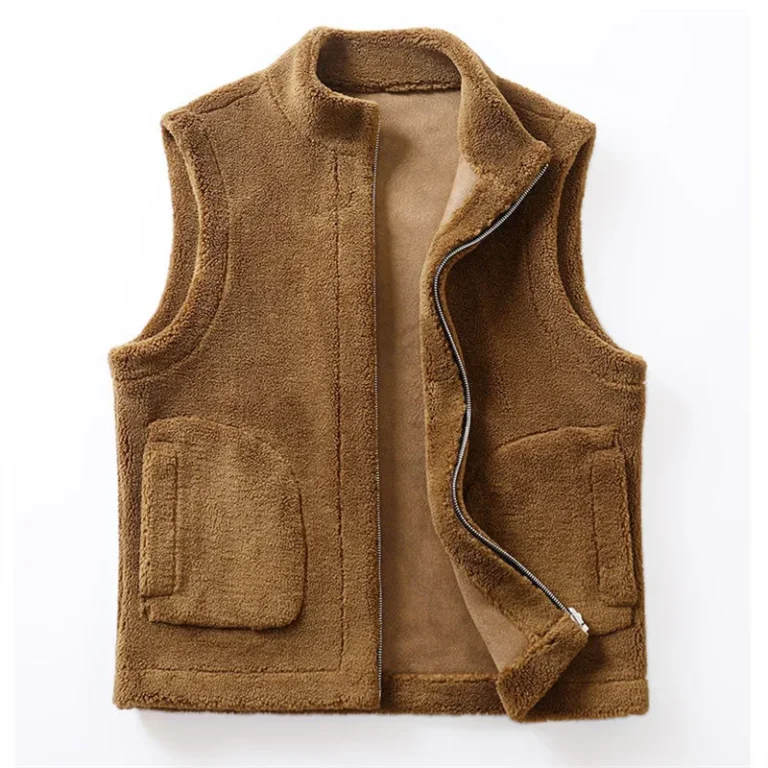 Gilet cowboy sans manches hiver