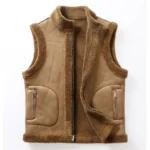 Gilet cowboy sans manches hiver