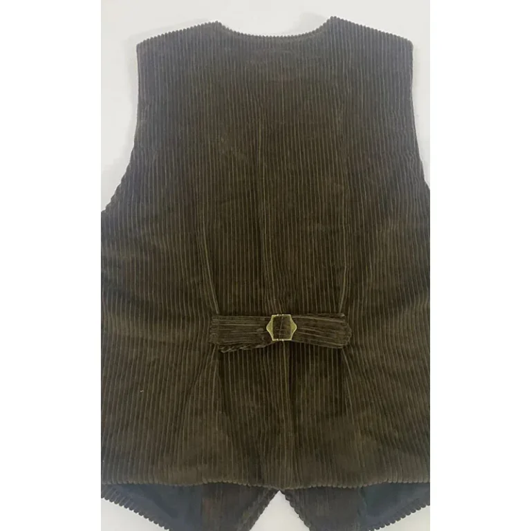 GIlet cowboy velour cotelé