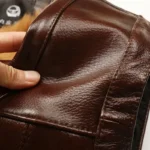 Gilet cuir homme sans manche