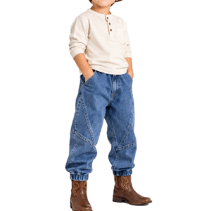 Jean bleu enfant