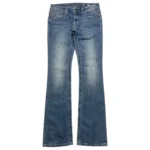Jean cowboy femme motif d’ailes