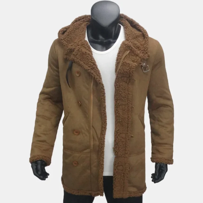 Manteau aviateur style américain années 1940 - Marron
