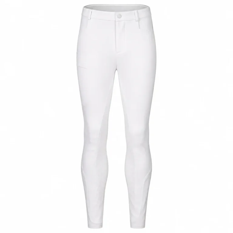 Pantalon d'équitation professionel pour homme - Blanc