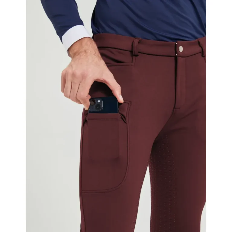 Pantalon d'équitation professionel pour homme - Bordeaux