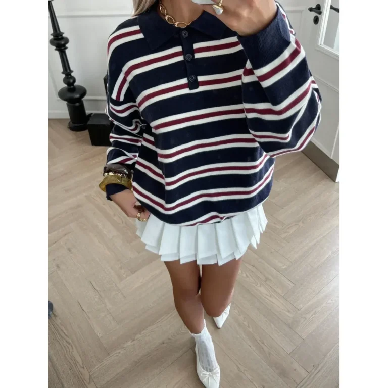 Pull femme vintage américain collège US
