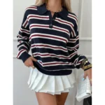 Pull femme vintage américain collège US