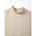 Pull homme torsadé