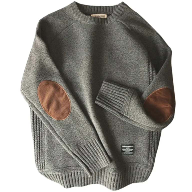 Pull vintage anglais british country - Gris