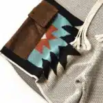 Short cowboy beige motifs amérindiens