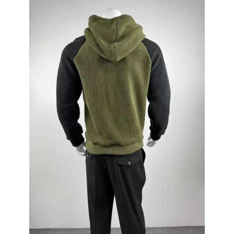 Sweat à capuche homme doux et chaud
