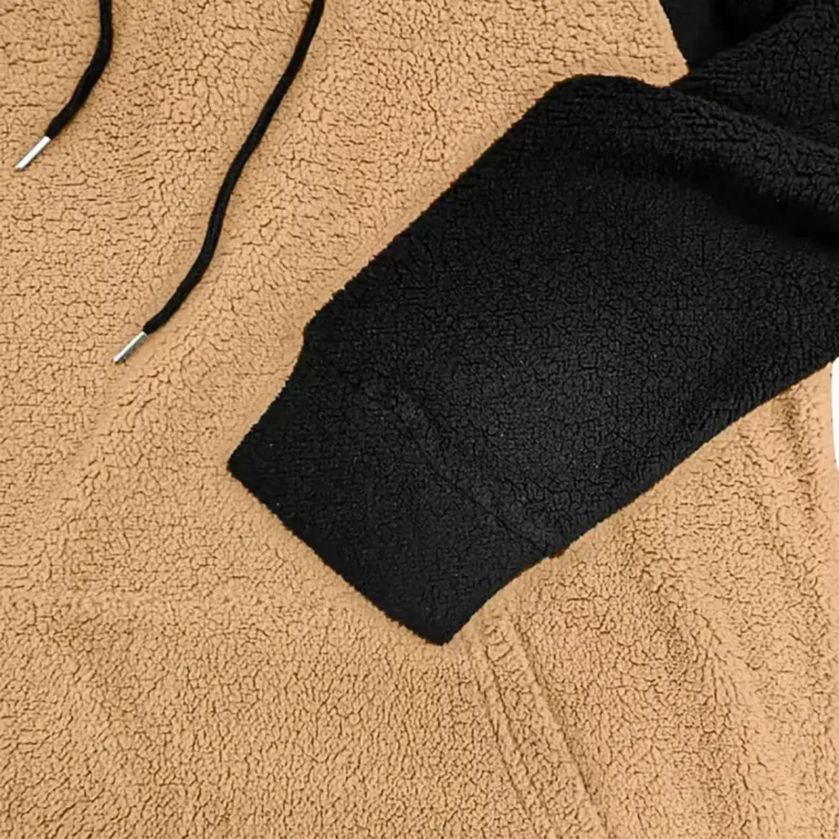 Sweat à capuche homme doux et chaud