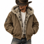 veste aviateur fourrée