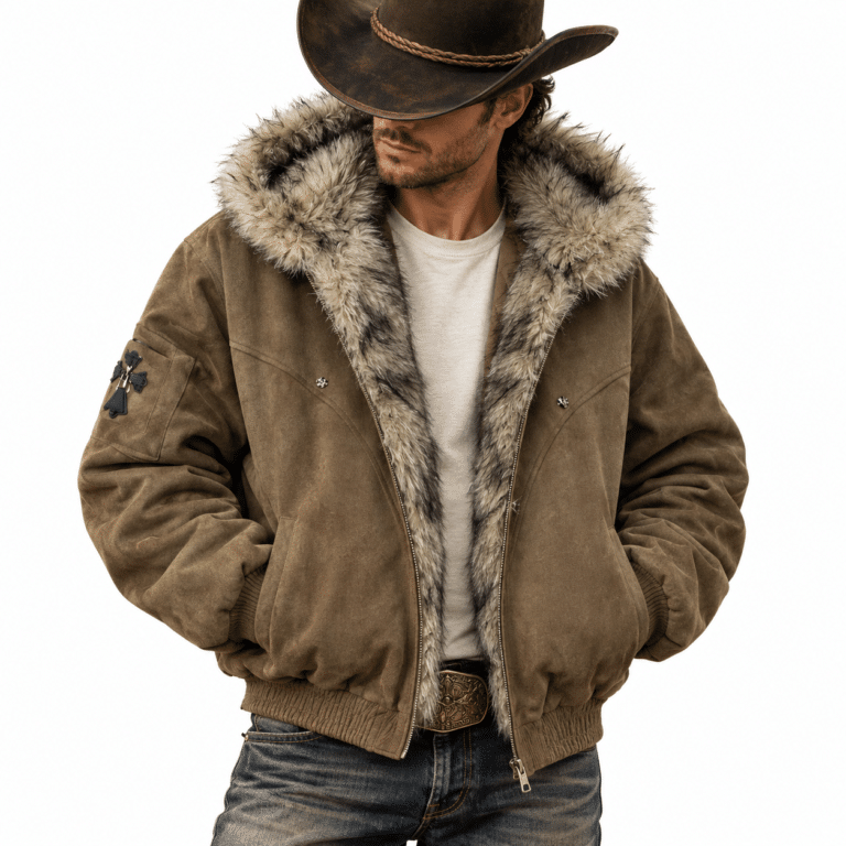 veste aviateur fourrée