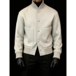 Veste homme style année 50 col montant