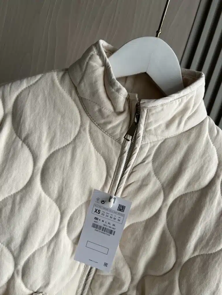 Veste matelassée femme vintage