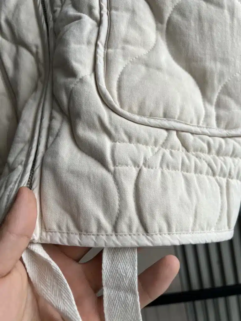Veste matelassée femme vintage