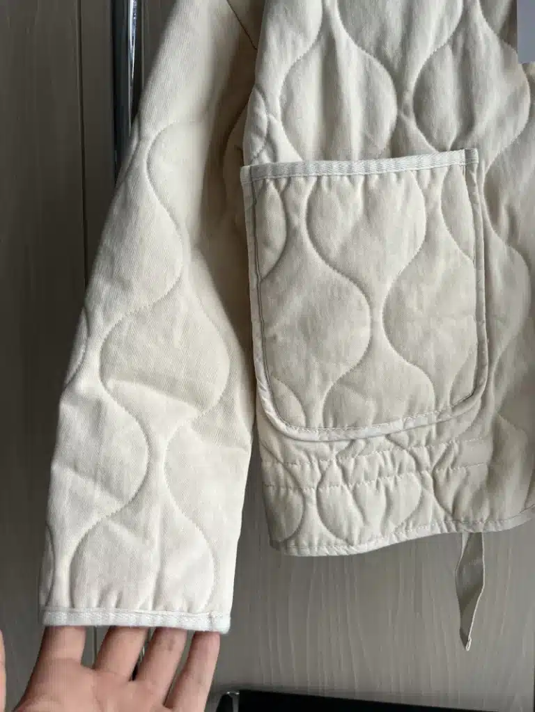 Veste matelassée femme vintage