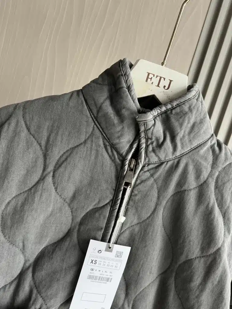 Veste matelassée femme vintage