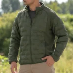 Veste militaire homme matelassée polaire